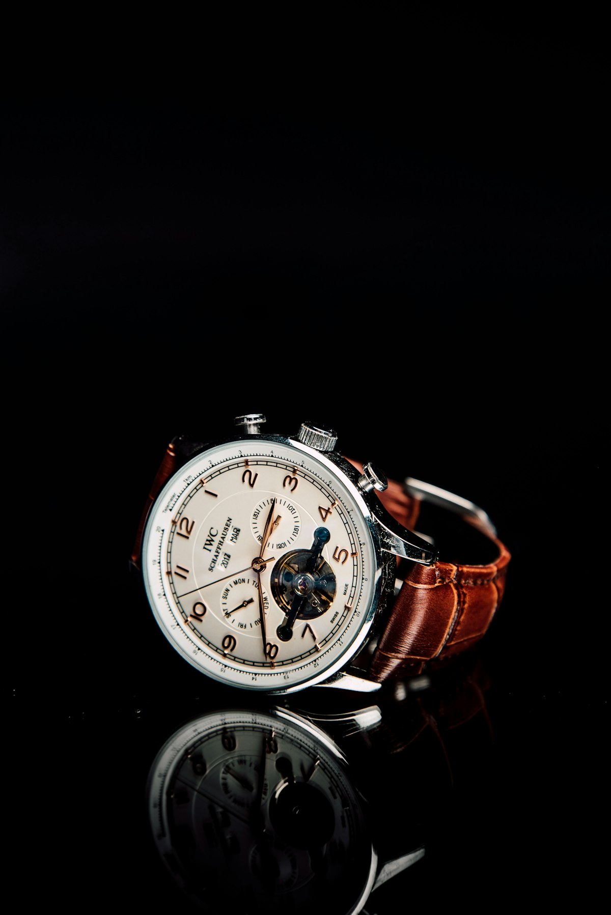 Custom engraved watch — milestone gift for him