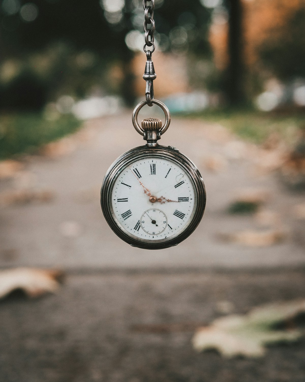 Engraved silver pocket watch with a personal message inside